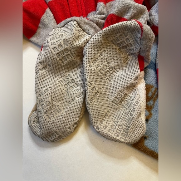 Boys lot of two Just one You by carters size 3T footie pajamas - Picture 4 of 5